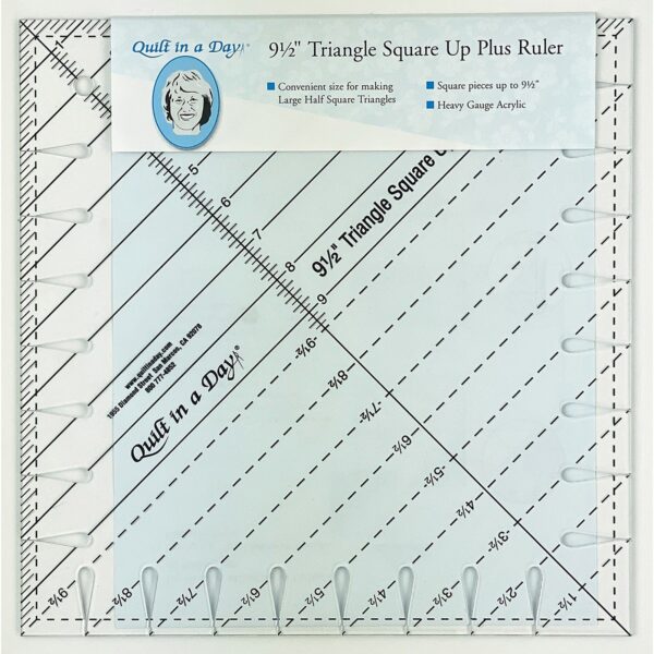 9-1/2″ Triangle Square Up Plus Ruler