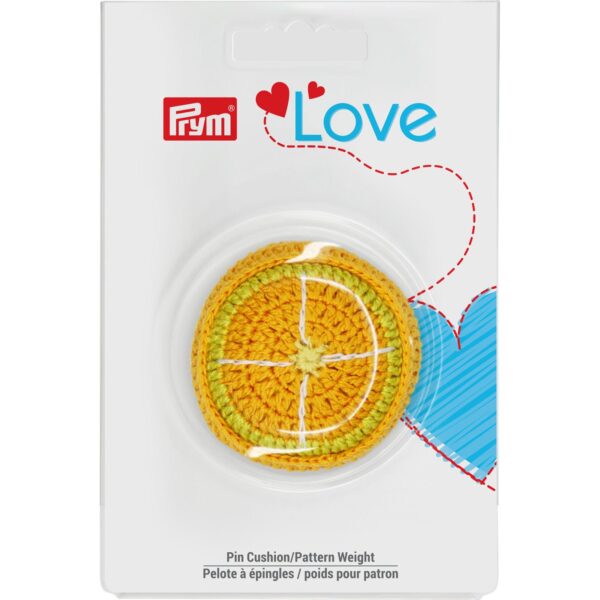 Pin Cushion/Pattern Weight Orange